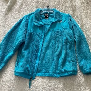 Light Blue North Face Coat Size Large